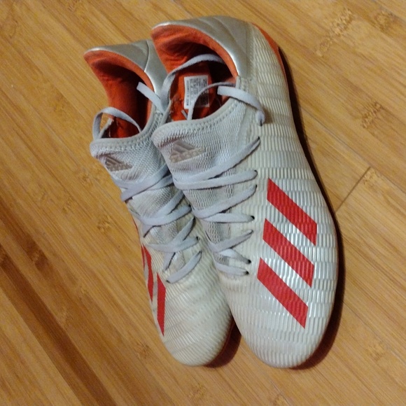 adidas Other - Men's Adidas X 19.3 FG Silver/Red Cleats